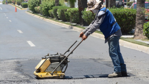 Intensifica Municipio de Reynosa trabajos de bacheo y rehabilitación