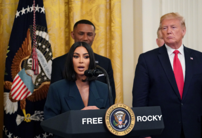 ‘Kimye’ y Trump, juntos para buscar la liberación de A$AP Rocky
