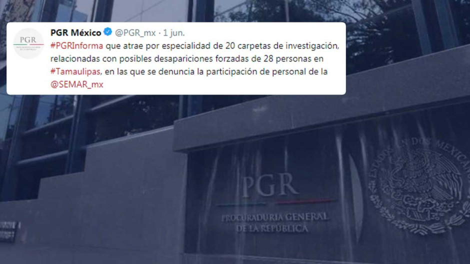 Atrae PGR carpetas de investigación de Tamaulipas