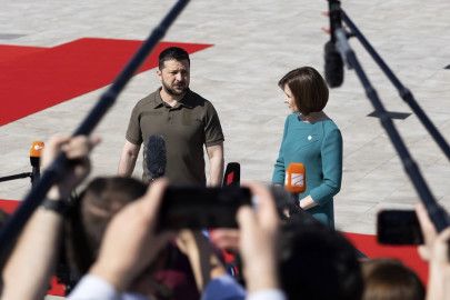 Recibe Zelenski en Moldavia el apoyo de sus aliados europeos