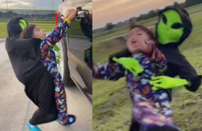 Niño secuestrado por alien revienta TikTok
