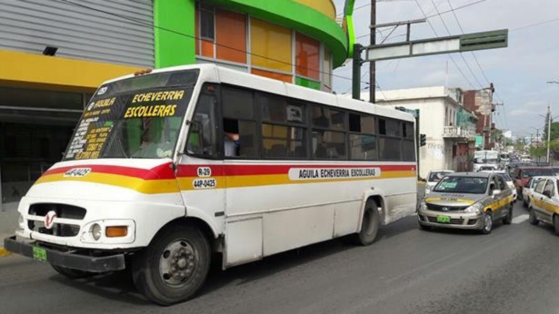 Mañana no habrá servicio de transporte público en sur de Tamaulipas 