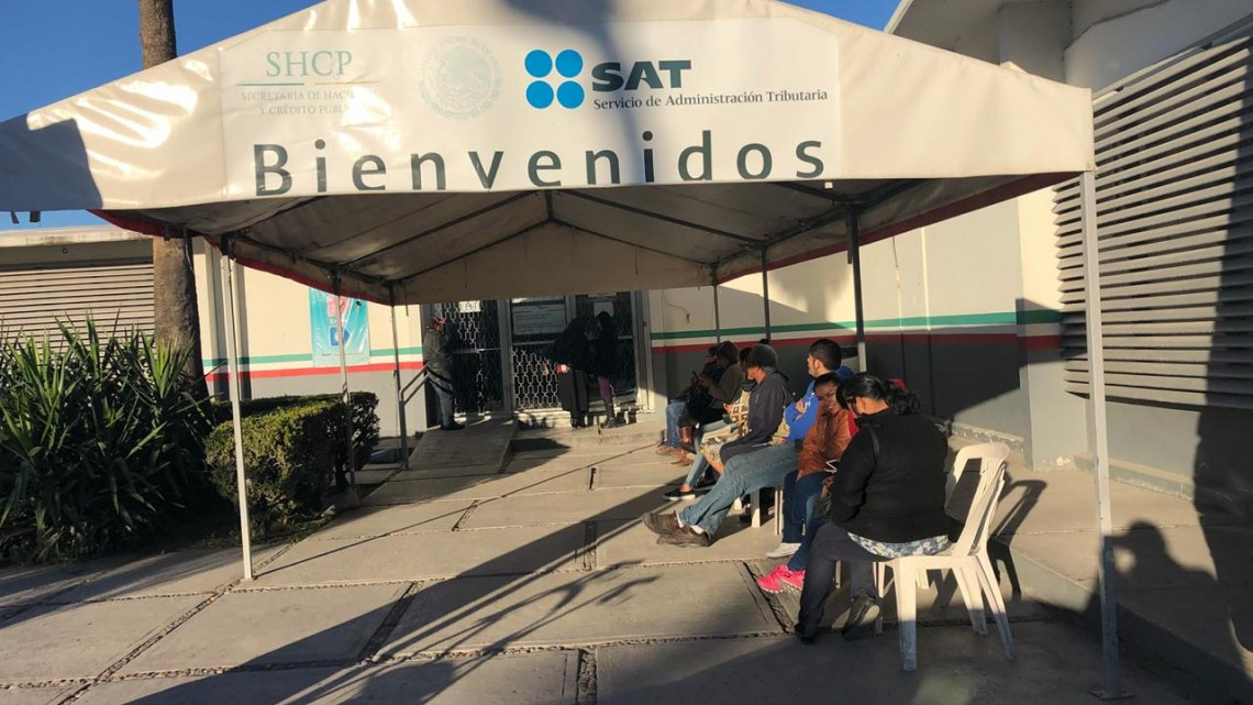 Dejan al SAT de Matamoros con 17 trabajadores