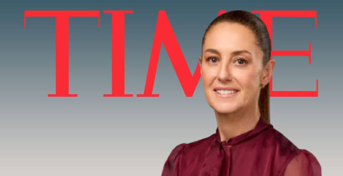 Time coloca a Sheinbaum entre las 100 personas más influyentes del 2025 a nivel mundial