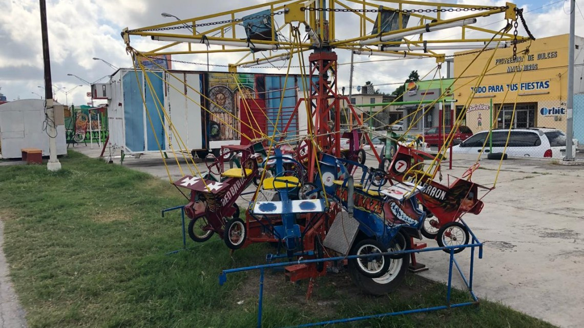 Remodelaran parque Periférico en Matamoros