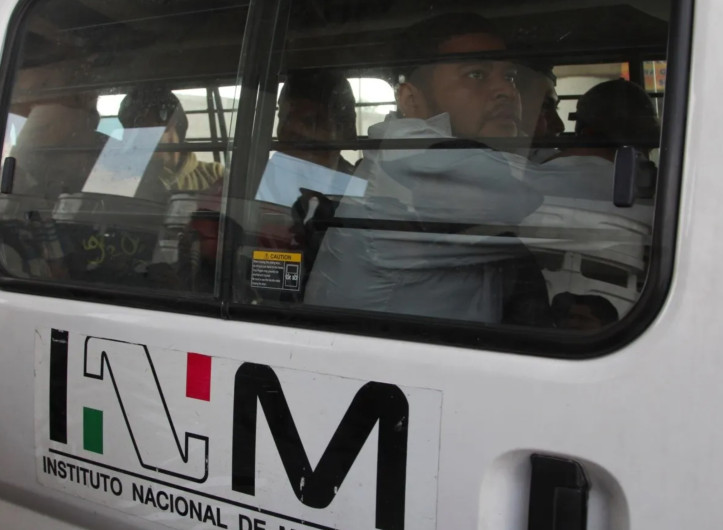 Aseguran a 112 migrantes centroamericanos en Veracruz