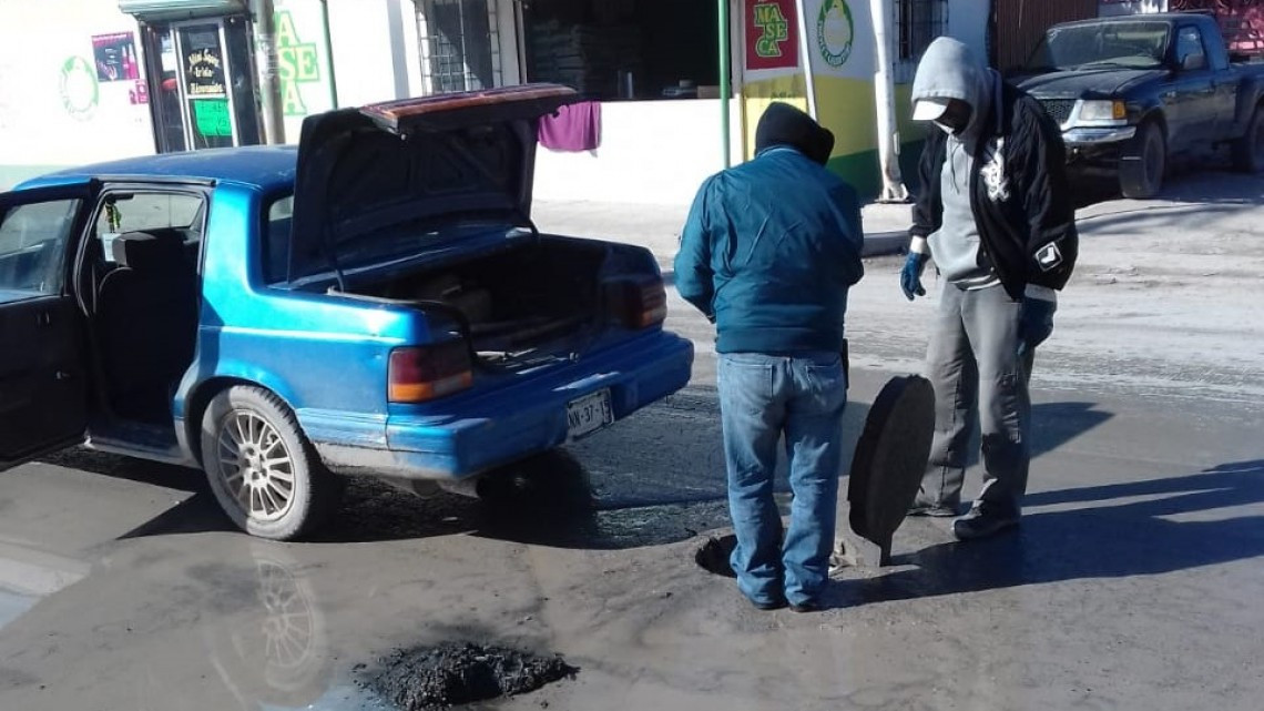 Limpieza y sondeo integral en avenida de Balcones de Alcalá
