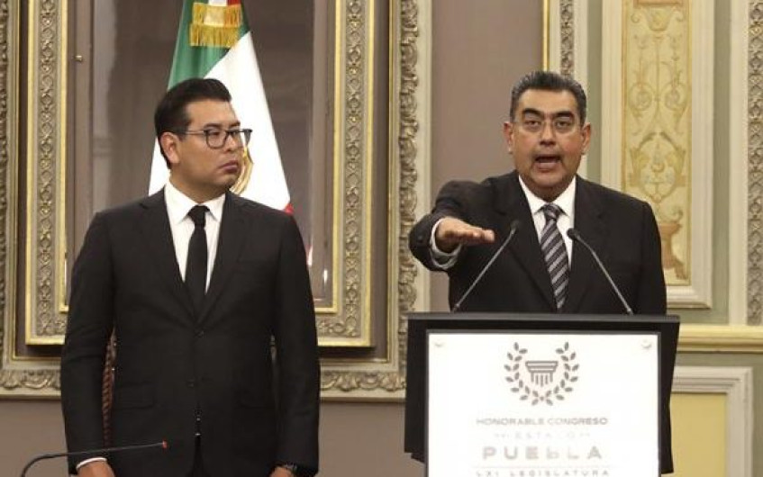 Designan a Sergio Salomón Céspedes como gobernador sustituto de Puebla  