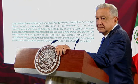 Acatará AMLO orden del INE para eliminar posdata de Mañanera