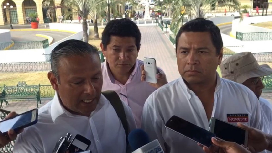 Protestan en silencio periodistas del sur de Tamaulipas en el Día de la libertad de expresión