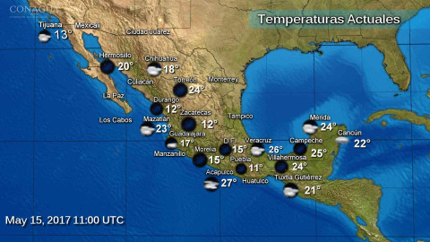 Lluvias, calor y fuertes vientos afectan la mayor parte del país
