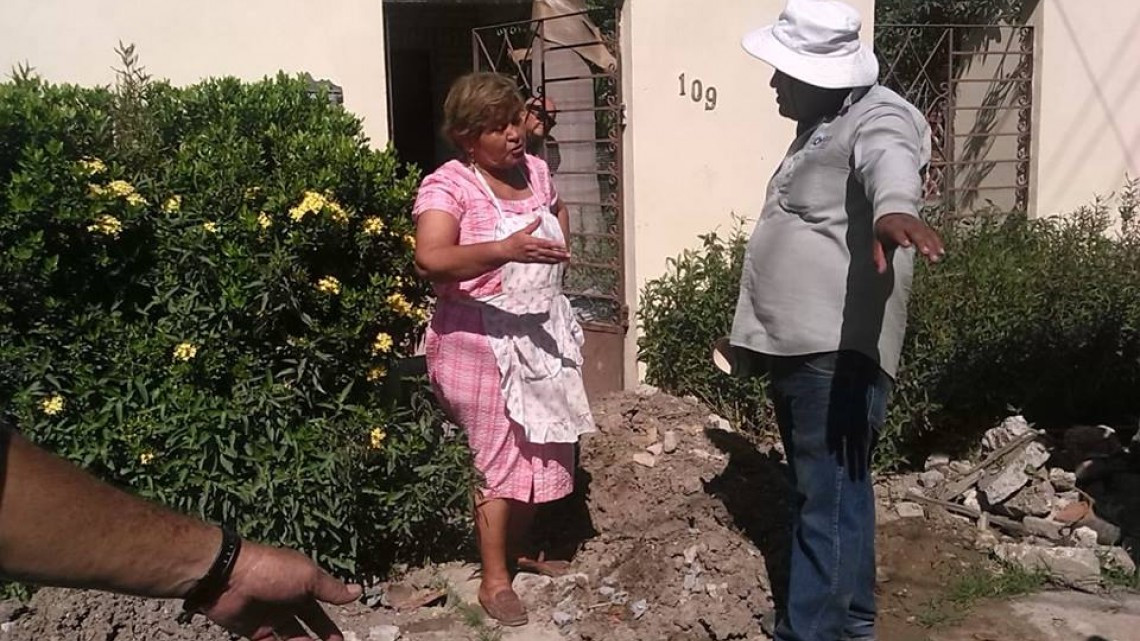 Comapa trabaja con equipo vactor