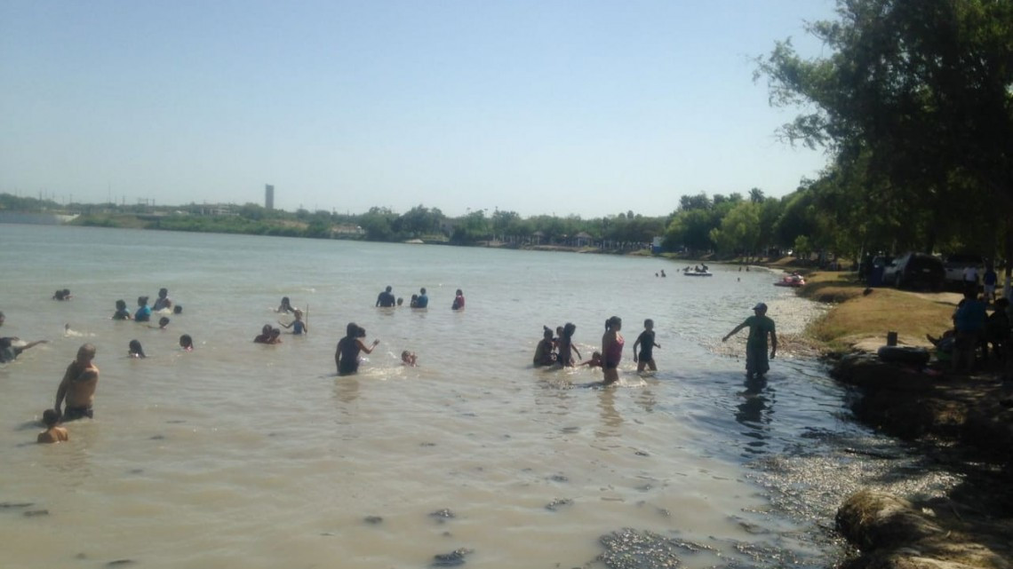 Disfrutan reynosenses y turistas recreativo La Playita