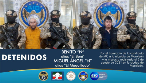 Detienen a dos hombres por asesinato de Alma Barragán, ex candidata de MC