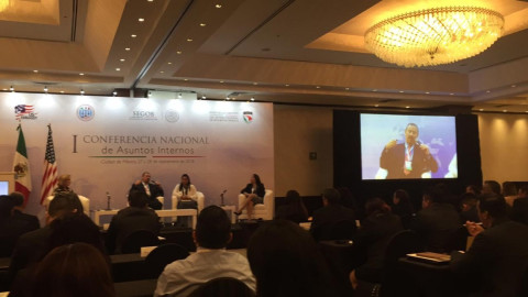 Funcionarios de PGJ Tamailipas asisten a la “Primera Conferencia Nacional de Asuntos Internos”