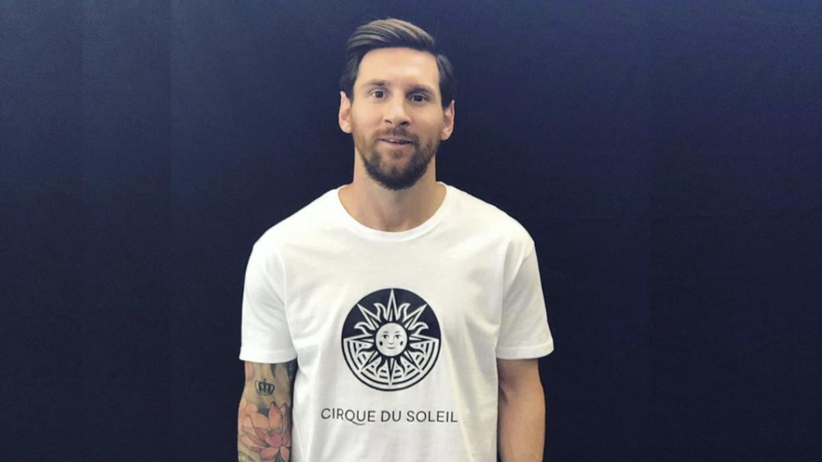 Cirque du Soleil presentará show basado en la vida de Messi 