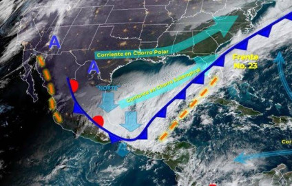 ¡Prepárate! Posibles nevadas en centro y norte del país este sábado