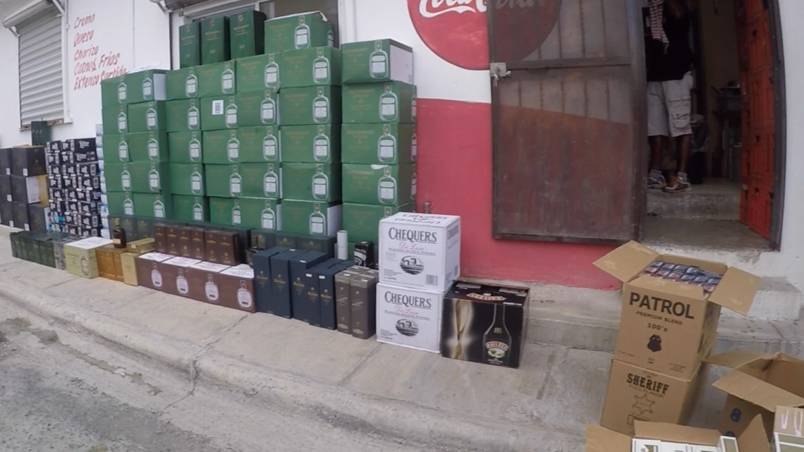 Decomisan alcohol y tabaco ilegal en Reynosa