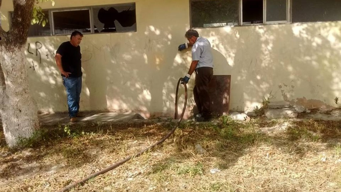 Comapa trabaja con equipo vactor