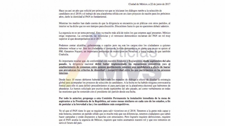 PAN busca posibles alianzas para elecciones 2018