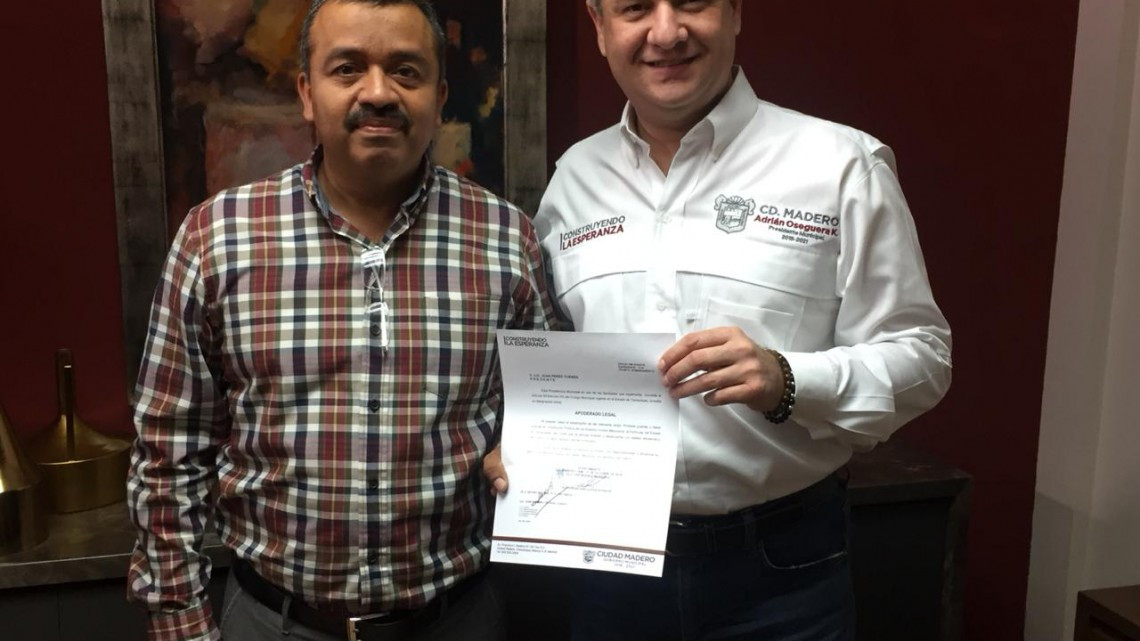 Sustituyen Secretarías por Direcciones en Madero