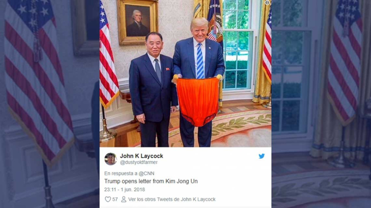 Viralizan carta de Kim Jong-un a Trump