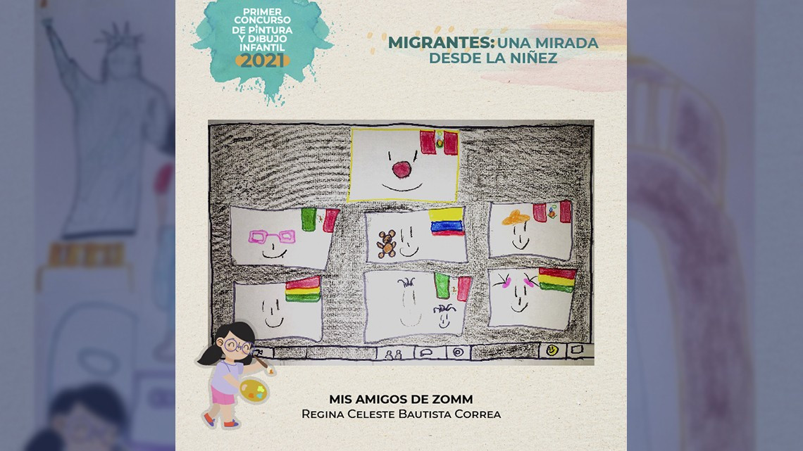 INM felicita a los participantes del concurso: “Migrantes, una mirada desde la niñez”
