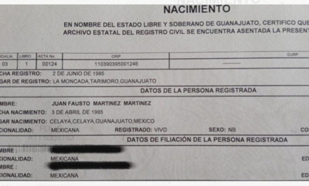 Expiden la primera acta de nacimiento a persona no binaria a nivel nacional