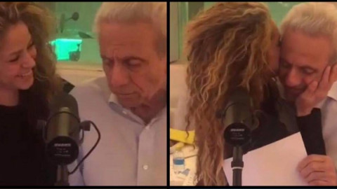 Shakira comparte un video cantando con su papá 