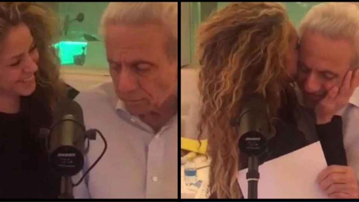 Shakira comparte un video cantando con su papá 