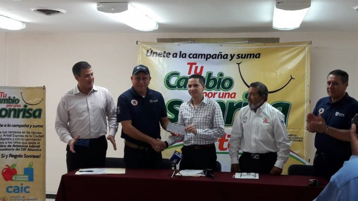 PC Madero reconoce a las tiendas Arteli por su apoyo