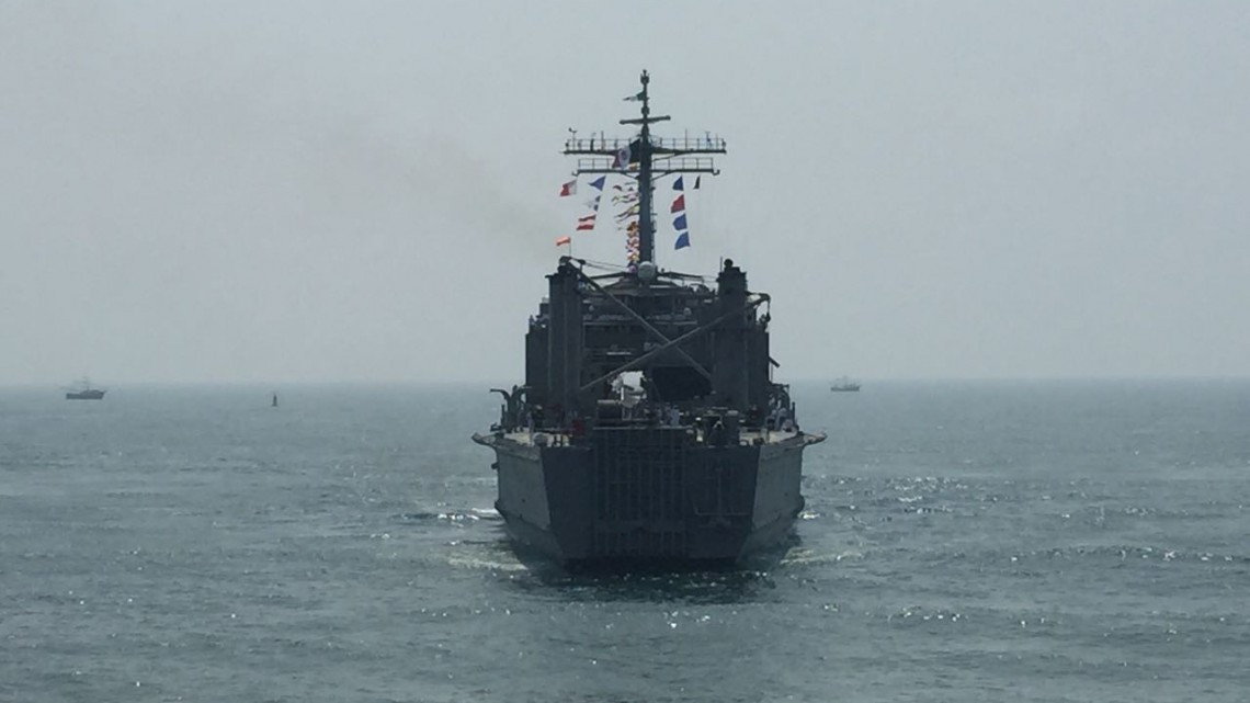 Conmemora EPN día de la Marina Armada de México en Tampico
