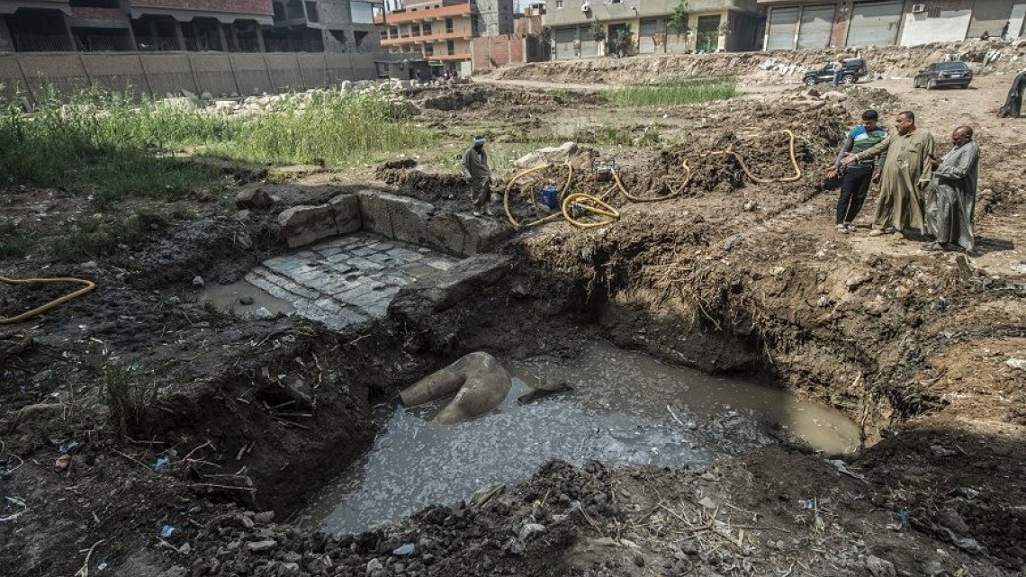 Arqueólogos descubren estatuas de faraones de Egipto 
