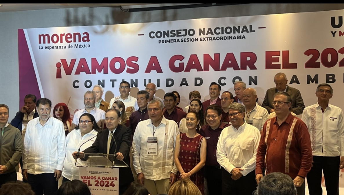 Candidato de Morena se elegirá en septiembre 