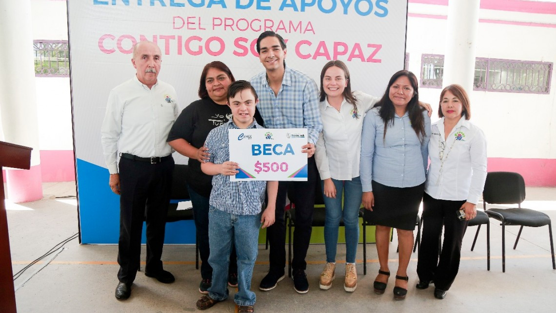 DIF otorga 950 estímulos de “Contigo soy Capaz”