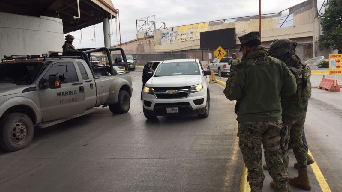 Reportan amenaza de bomba en puente Viejo de Matamoros