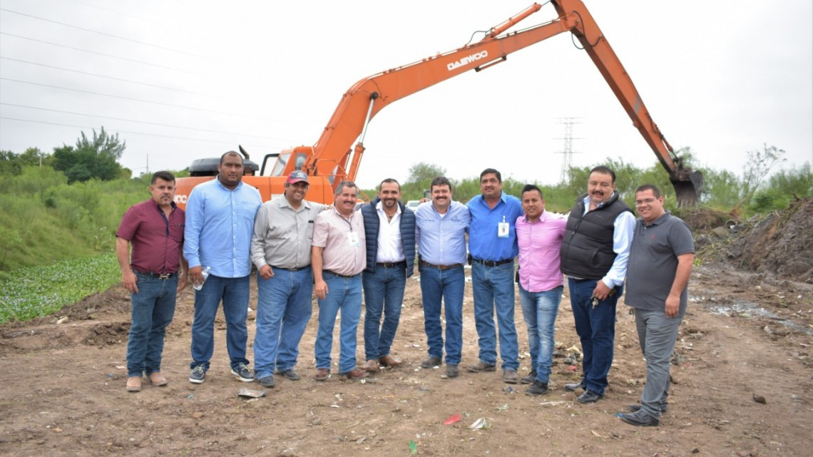 Arranque del programa Emergentes de Limpieza y Desasolve del Dren 