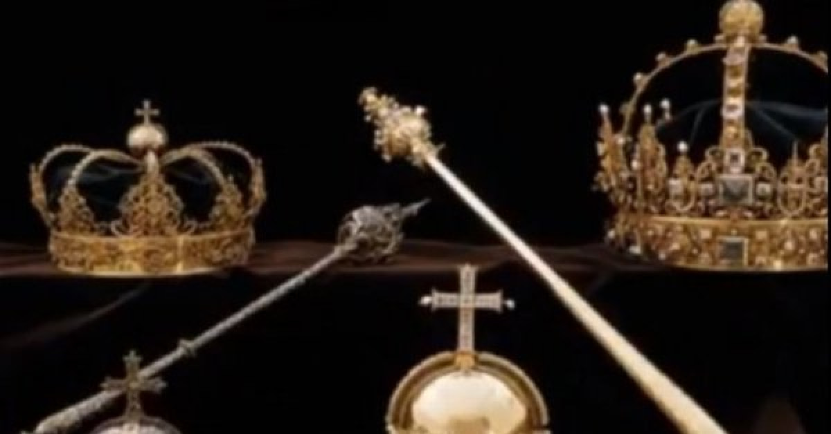 Roban joyas de la corona sueca con 400 años de antigüedad