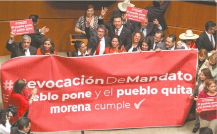 Ley Federal de Revocación de Mandato es publicada en el DOF 