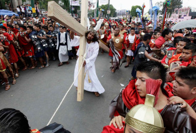 Más de 2 mil personas participarán en Viacrucis de Iztapalapa