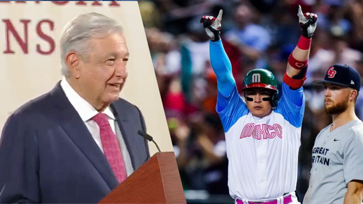 Felicita AMLO a selección de México por su triunfo contra Gran Bretaña 