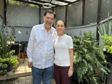 Suma Sheinbaum a Noroña como coordinador de vocerías