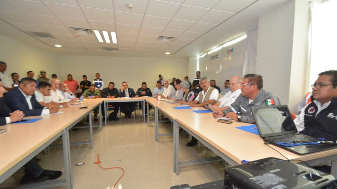 Analizan plan de contingencia en Reunión del Consejo Municipal de Protección Civil