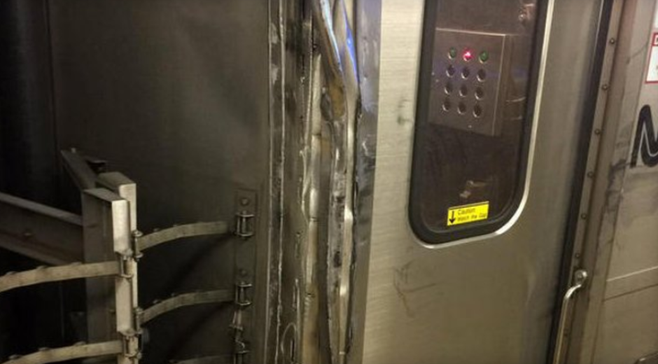 Tren se descarrila en Penn Station en Nueva York