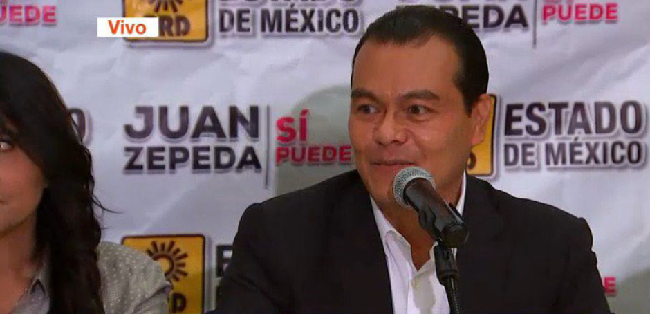 PRD es 'el gran ganador', dice Juan Zepeda