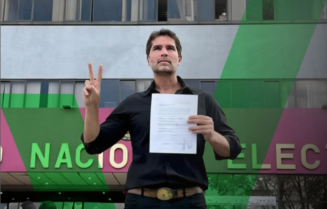 Eduardo Verástegui se registra como candidato independiente para buscar la presidencia de México