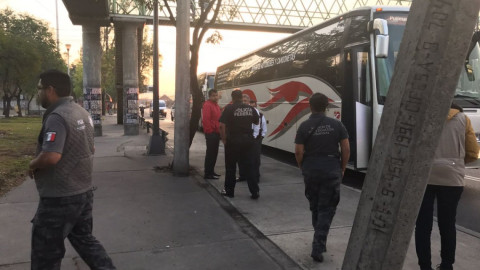 Detienes autobuses por acarreo de votos en Edomex