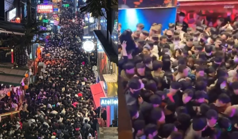 Lamenta AMLO fallecimiento de personas en Corea del Sur tras estampida humana 