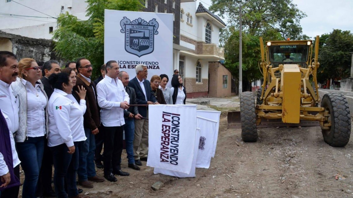 Mejoran en Madero conectividad vial con paquete de obras 
