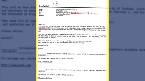 Revelan “demo” de Pegasus a Felipe Calderón y Guillermo Galván